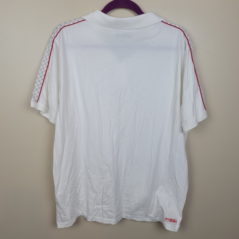 Scuderia Ferrari White Polo Shirt size XXL - Picture 8 of 8